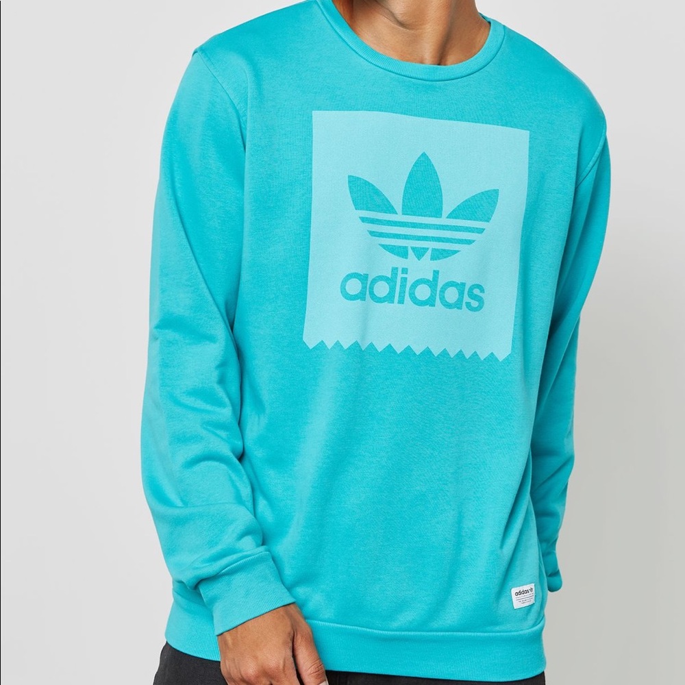 NWT Adidas GD Aqua Green Crewneck-CF3134-$55.00